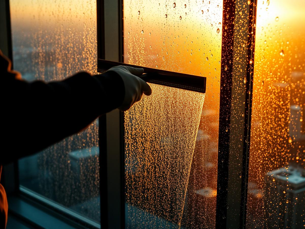 Lavage de vitres & vitrines